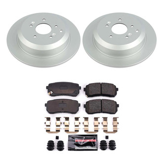 PowerStop® - Z23 Evolution Geomet® Plain Rear Brake Kit