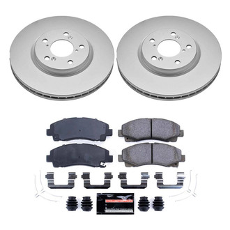 PowerStop® - Z23 Evolution Geomet® Plain Front Brake Kit