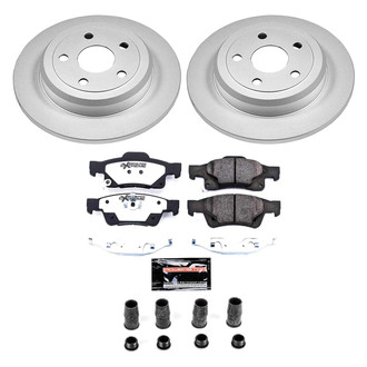 PowerStop® - Z36 Evolution Geomet® Plain Rear Brake Kit