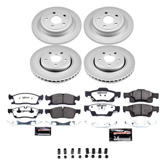 PowerStop® - Z36 Evolution Geomet® Plain Brake Kit