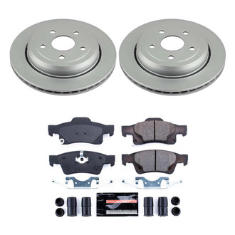 PowerStop® - Z23 Evolution Geomet® Plain Rear Brake Kit