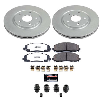 PowerStop® - Z36 Evolution Geomet® Plain Front Brake Kit
