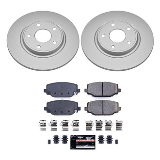PowerStop® CPK5961-23 - Z23 Evolution Geomet® Plain Rear Brake Kit