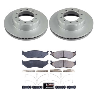 PowerStop® - Z23 Evolution Geomet® Plain Front Brake Kit