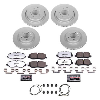 PowerStop® - Z36 Evolution Geomet® Plain Front and Rear Brake Kit