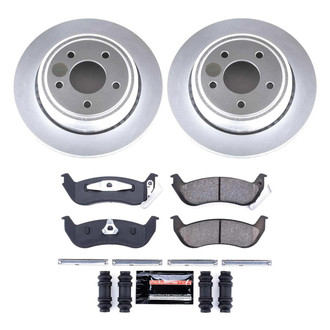 PowerStop® - Z23 Evolution Geomet® Plain Rear Brake Kit