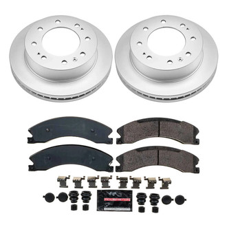 PowerStop® - Z23 Evolution Geomet® Plain Front Brake Kit