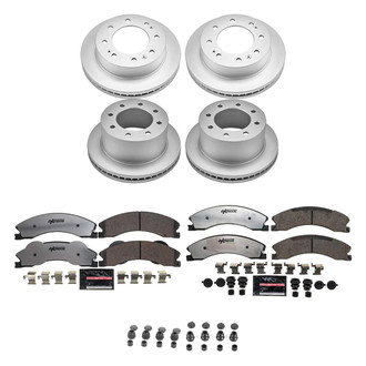 PowerStop® - Z36 Evolution Geomet® Plain Front and Rear Brake Kit