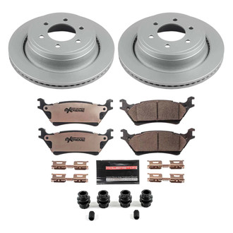 PowerStop® - Z36 Evolution Geomet® Plain Rear Brake Kit