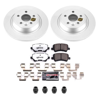 PowerStop® - Z36 Evolution Geomet® Plain Rear Brake Kit