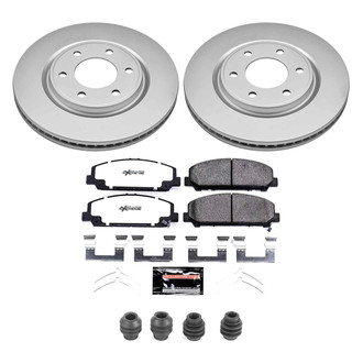 PowerStop® - Z36 Evolution Geomet® Plain Front Brake Kit