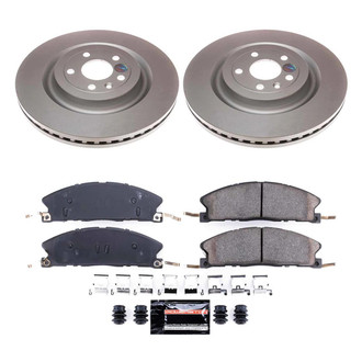 PowerStop® - Z23 Evolution Geomet® Plain Front Brake Kit