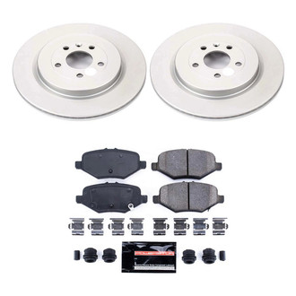 PowerStop® - Z23 Evolution Geomet® Plain Rear Brake Kit