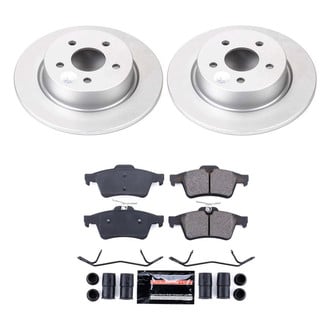 PowerStop® - Z23 Evolution Geomet® Plain Rear Brake Kit