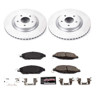 PowerStop® - Z23 Evolution Geomet® Plain Front Brake Kit