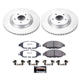 PowerStop® - Z36 Evolution Geomet® Plain Front Brake Kit