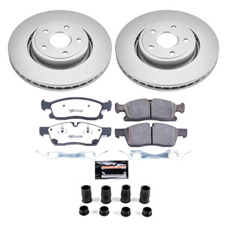 PowerStop® - Z36 Evolution Geomet® Plain Front Brake Kit
