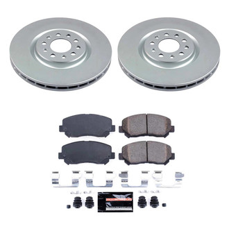 PowerStop® - Z23 Evolution Geomet® Plain Front Brake Kit