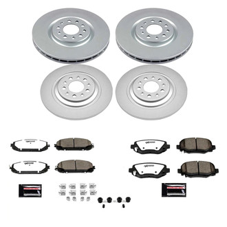 PowerStop® - Z36 Evolution Geomet® Plain Brake Kit