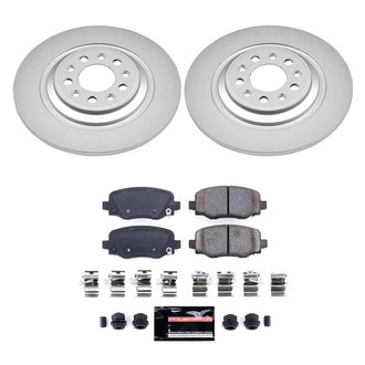 PowerStop® - Z23 Evolution Geomet® Plain Rear Brake Kit