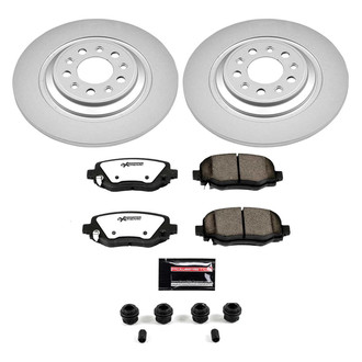 PowerStop® - Z36 Evolution Geomet® Plain Rear Brake Kit