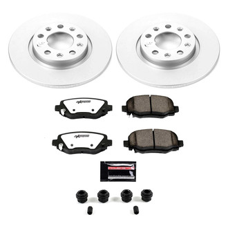PowerStop® - Z36 Evolution Geomet® Plain Rear Brake Kit