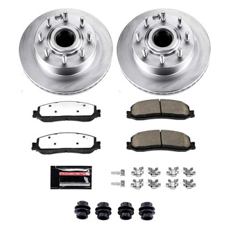 PowerStop® - Z36 Evolution Geomet® Plain Front Brake Kit