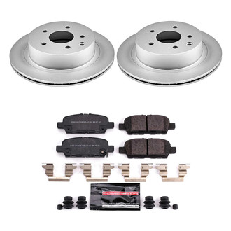 PowerStop® - Z23 Evolution Geomet® Plain Rear Brake Kit