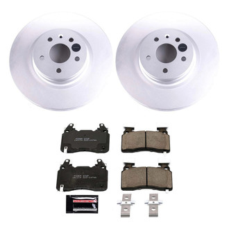 PowerStop® - Z23 Evolution Geomet® Plain Front Brake Kit