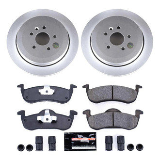 PowerStop® - Z23 Evolution Geomet® Plain Rear Brake Kit