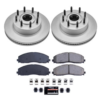 PowerStop® - Z23 Evolution Geomet® Plain Front Brake Kit