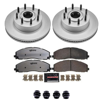 PowerStop® - Z36 Evolution Geomet® Plain Front Brake Kit
