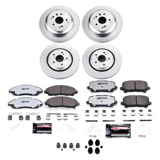 PowerStop® - Z36 Evolution Geomet® Plain Brake Kit