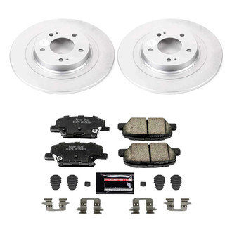 PowerStop® - Z23 Evolution Geomet® Plain Rear Brake Kit