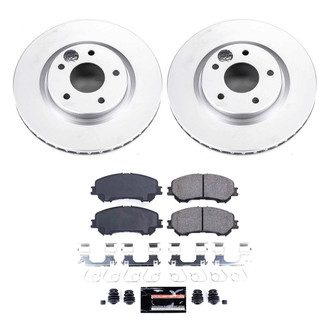 PowerStop® - Z23 Evolution Geomet® Plain Front Brake Kit