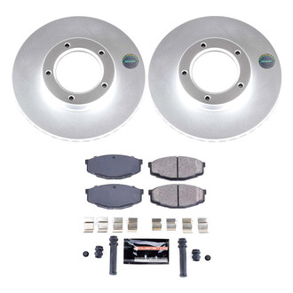 PowerStop® - Z23 Evolution Geomet® Plain Front Brake Kit