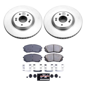 PowerStop® - Z23 Evolution Geomet® Plain Front Brake Kit