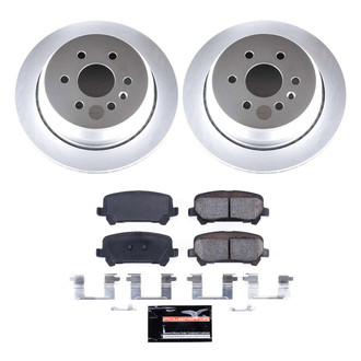 PowerStop® - Z23 Evolution Geomet® Plain Rear Brake Kit