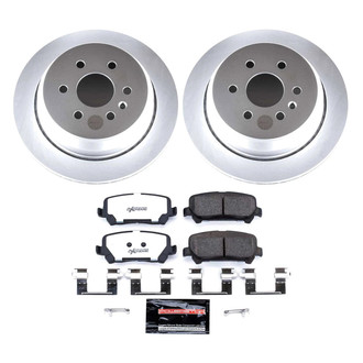 PowerStop® - Z36 Evolution Geomet® Plain Rear Brake Kit