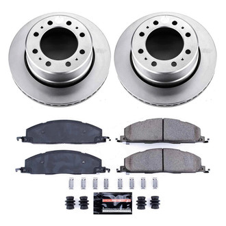 PowerStop® - Z23 Evolution Geomet® Plain Rear Brake Kit