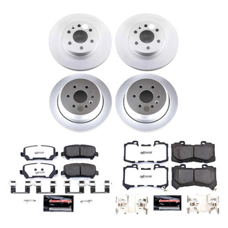 PowerStop® - Z36 Evolution Geomet® Plain Front and Rear Brake Kit