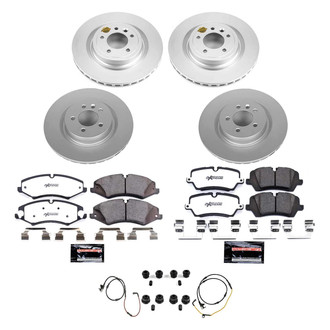 PowerStop® - Z36 Evolution Geomet® Plain Front and Rear Brake Kit