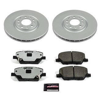 PowerStop® - Z36 Evolution Geomet® Plain Front Brake Kit