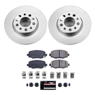 PowerStop® - Z23 Evolution Geomet® Plain Rear Brake Kit