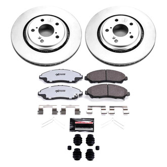 PowerStop® CPK7352-36 - Z36 Evolution Geomet® Plain Front Brake Kit