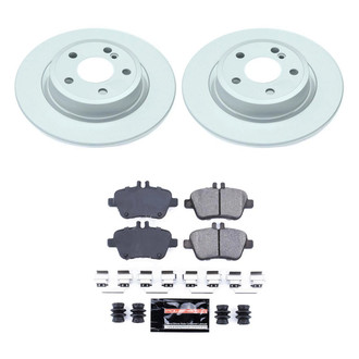 PowerStop® - Z23 Evolution Geomet® Plain Rear Brake Kit