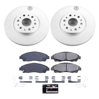 PowerStop® - Z23 Evolution Geomet® Plain Front Brake Kit