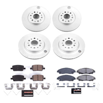 PowerStop® - Z23 Evolution Geomet® Plain Brake Kit