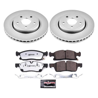PowerStop® - Z36 Evolution Geomet® Plain Front Brake Kit
