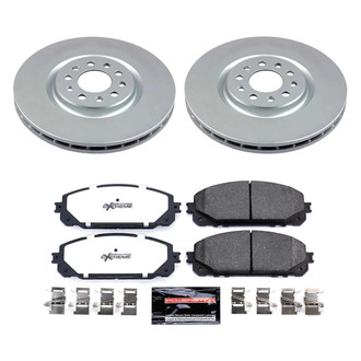 PowerStop® - Z36 Evolution Geomet® Plain Front Brake Kit